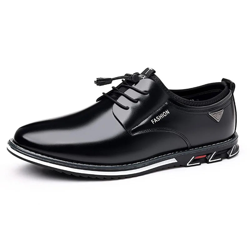 Casual Leather Sneakers Shoes for Men Classic Business