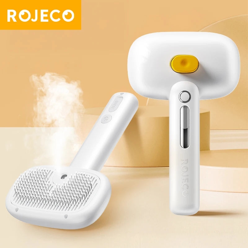 Pet Steam Comb Electric Spray Brushes For Dog Cat