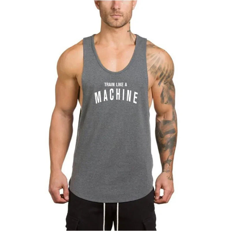 Brand gym clothing Men Bodybuilding and Fitness